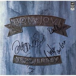 Bon Jovi Band Signed New Jersey Album