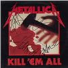 Image 1 : Metallica Kill 'Em All signed Album