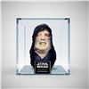 Image 1 : Autographed Star Wars Emperor Palpatine mask in clear case