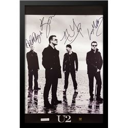 U2 Signed Music Poster
