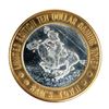 Image 1 : .999 Silver Sam's Town Las Vegas, NV $10 Casino Limited Edition Gaming Token
