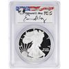 Image 1 : 2011-W $1 American Silver Eagle Proof Coin PCGS PR69DCAM W/Edmund C. Moy Signature