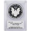 Image 2 : 2011-W $1 American Silver Eagle Proof Coin PCGS PR69DCAM W/Edmund C. Moy Signature
