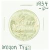 Image 1 : 1934-D Oregon Trail Commemorative Half Dollar Coin