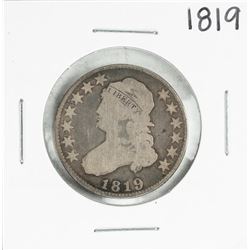 1819 Capped Bust Quarter Coin
