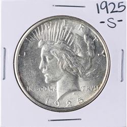 1925-S $1 Peace Silver Dollar Coin