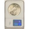 Image 2 : 1923 $1 Peace Silver Dollar Coin NGC MS65