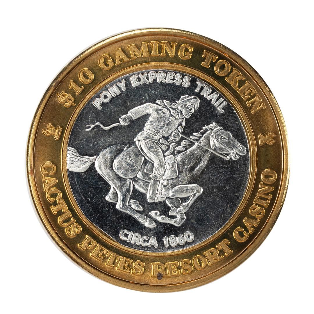 .999 Silver Cactus Petes Resort Casino Jackpot, NV $10 ...