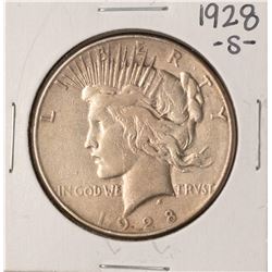 1928-S $1 Peace Silver Dollar Coin