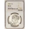 Image 1 : 1884-O $1 Morgan Silver Dollar Coin NGC MS64