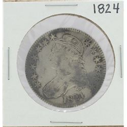 1824 Capped Bust Half Dollar Coin