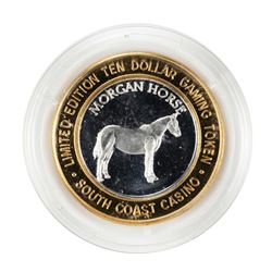 .999 Fine Silver South Coast Casino Las Vegas, NV $10 Limited Edition Gaming Token