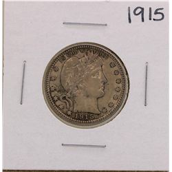 1915 Barber Silver Quarter Coin