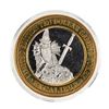 Image 1 : .999 Silver Excalibur Las Vegas, NV $10 Casino Limited Edition Gaming Token