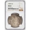 Image 1 : 1878-S $1 Morgan Silver Dollar Coin NGC MS63