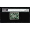 Image 2 : March 3, 1863 Five Cents Third Issue Fractional Currency Note PMG Choice Unc. 64EPQ