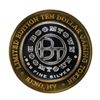 Image 1 : .999 Fine Silver Boomtown Reno, Nevada $10 Limited Edition Gaming Token