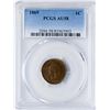 Image 1 : 1869 Indian Head Cent Coin PCGS AU58
