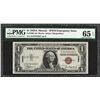Image 1 : 1935A $1 Hawaii WWII Emergency Issue Silver Certificate Note PMG Gem Unc. 65EPQ