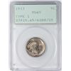 Image 1 : 1913 Type 1 Buffalo Nickel Coin PCGS MS65 Old Green Rattler