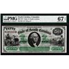 Image 1 : 1872 $50 State of South Carolina Obsolete Note PMG Superb Gem Uncirculated 67EPQ