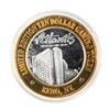 Image 2 : .999 Fine Silver Atlantis Casino & Resort Reno, NV $10 Limited Edition Gaming Token