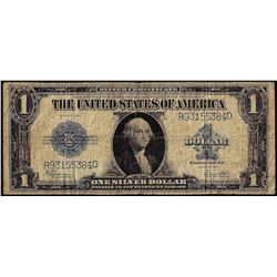1923 $1 Silver Certificate Note