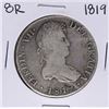Image 1 : 1819-PJ Bolivia 8 Reales Ferdin VII Silver Coin