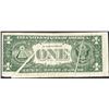 Image 2 : 1977 $1 Federal Reserve Note Double Gutter Fold ERROR Note
