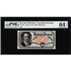 Image 1 : 1874 50 Cent Fifth Issue Fractional Currency Note PMG Choice Uncirculated 64EPQ
