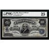 Image 1 : 1908 $10 Tombstone Silver Certificate Note Fr.304 PMG Very Fine 25
