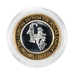 .999 Silver The Orleans Hotel & Casino Las Vegas, NV $10 Limited Edition Gaming Token