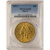Image 1 : 1873 Open 3 $20 Liberty Head Double Eagle Gold Coin PCGS AU53