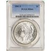Image 1 : 1881-S $1 Morgan Silver Dollar Coin PCGS MS64