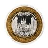 Image 1 : .999 Silver Excalibur Las Vegas, NV $10 Casino Limited Edition Gaming Token