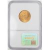 Image 2 : 1899 $5 Liberty Head Half Eagle Gold Coin NGC MS63
