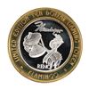 Image 1 : .999 Fine Silver Flamingo Reno, Nevada $10 Limited Edition Gaming Token