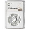 Image 1 : 1961 Franklin Half Dollar Coin NGC PF68