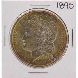 1890 $1 Morgan Silver Dollar Coin Amazing Toning
