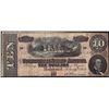 Image 1 : 1864 $10 Confederate States of America Note