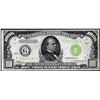Image 1 : 1934 $1,000 Federal Reserve Note Chicago Light Green Seal