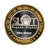 Image 2 : .999 Fine Silver Peppermill Reno, Nevada $10 Limited Edition Gaming Token