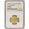 Image 1 : AH389-421 Ghaznavid Dinar A-1607 Mahmud Gold Coin NGC Genuine