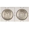 Image 2 : Lot of (2) 1882 $1 Morgan Silver Dollar Coins