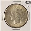 Image 1 : 1925-S $1 Peace Silver Dollar Coin