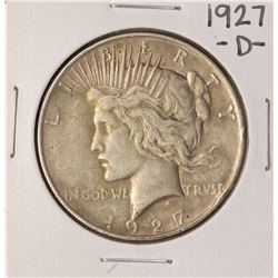 1927-D $1 Peace Silver Dollar Coin
