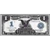Image 1 : 1899 $1 Black Eagle Silver Certificate Note