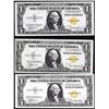 Image 1 : Lot of (3) 1935A $1 North Africa WWII Emergency Issue Silver Certificate Notes