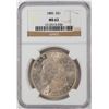 Image 1 : 1885 $1 Morgan Silver Dollar Coin NGC MS63