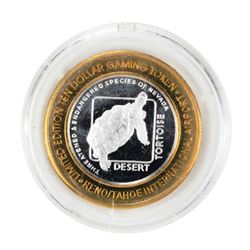 .999 Silver Reno Tahoe International Airport $10 Casino Limited Edition Gaming Token